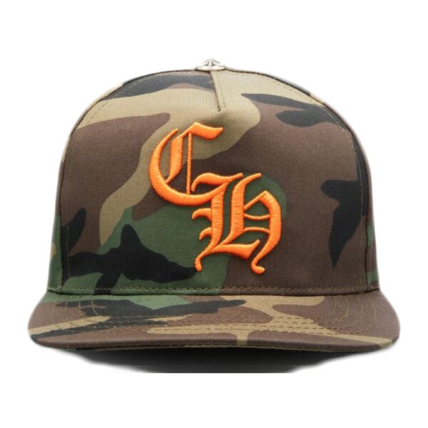 Chrome Hearts CH Baseball Camo Hat