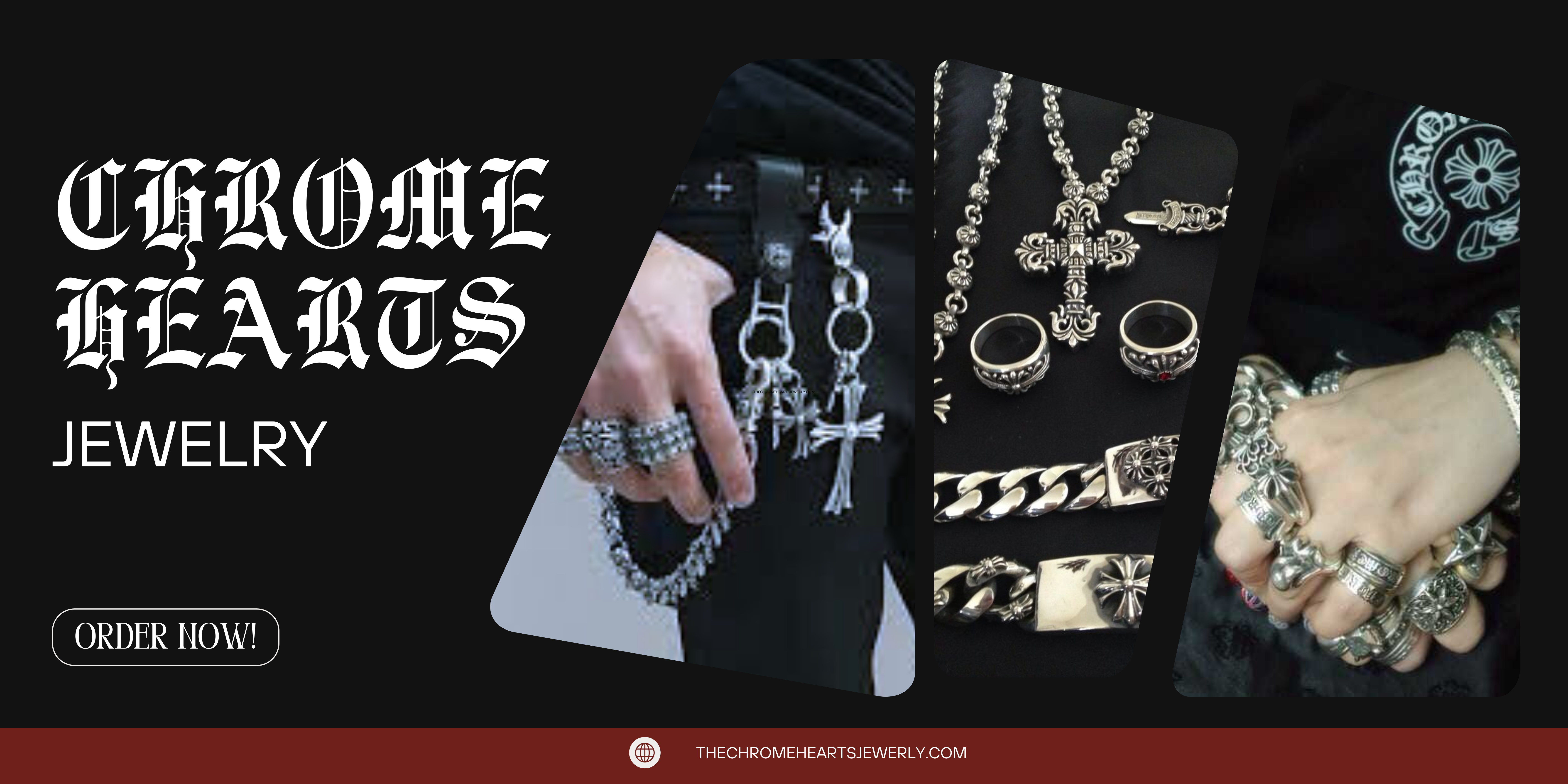 Chrome Hearts Jewelry Banner